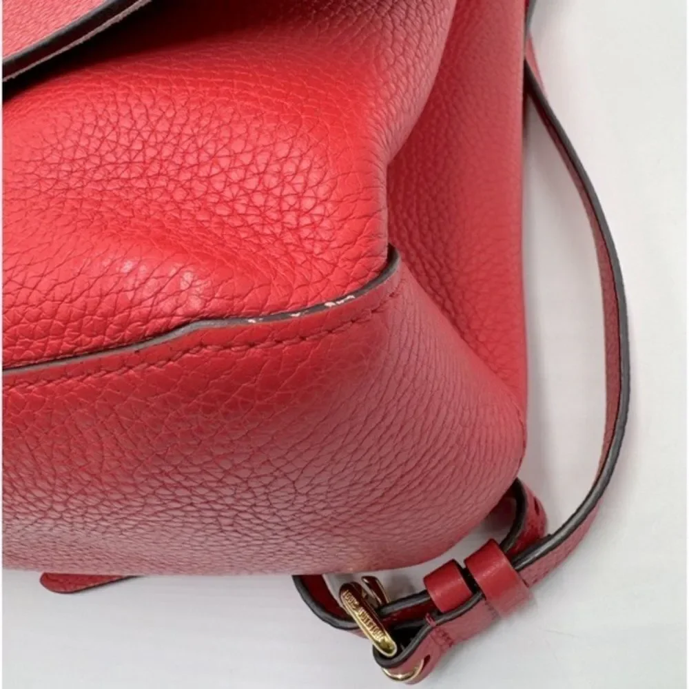 Louis Vuitton Coquelicot Taurillon Leather Volta 2way LV Handbag Messenger